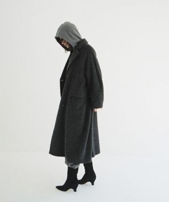 ＜CLANE (Women)＞【送料無料】ＤＯＵＢＬＥ　ＷＯＯＬ　ＬＯＮＧ　ＣＯＡＴ　１９１０１ー００４２