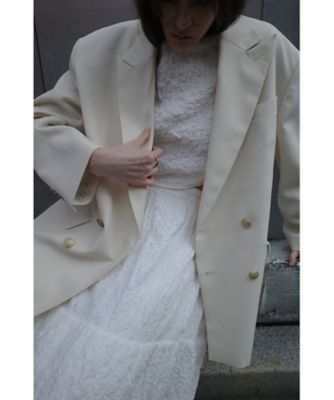 ジャケット・アウター clane OVER SHOULDER GOLD BUTTON BLAZER OVER SHOULDER GOLD BUTTON BLAZER