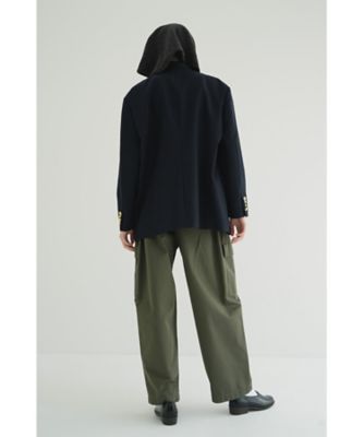CLANE OVER SHOULDER GOLD BUTTON BLAZER 紺 clane OVER SHOULDER GOLD BUTTON BLAZER CLANE 2025 Autumn