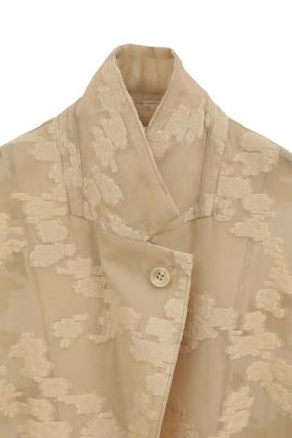 FLOWER SHEER JACQUARD JACKET