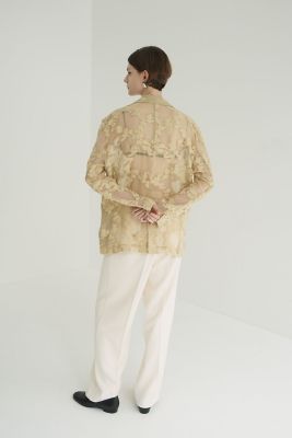 新品未使用 CLANE （クラネ）/ボタニカル ジャガードDRESS COAT 松本恵奈のMUST BUY- CLANEのお気に入りアイテム紹介”BOTANICALS