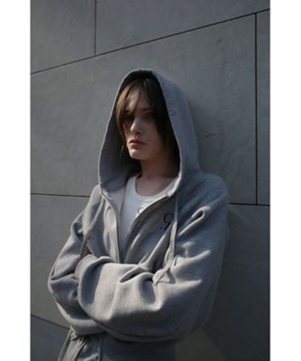 ＜CLANE (Women)＞ＬＯＧＯ　ＣＯＭＰＡＣＴ　ＺＩＰ　ＵＰ　ＨＯＯＤＩＥ　１９１０５ー１１７２