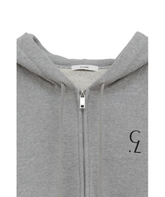 LOGO COMPACT ZIP UP HOODIE 19105ー