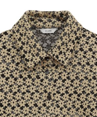 新品CLANE MULTICOLORED FLOWER SHIRT クラネ CLANE - フラワージャケット - MULTICOLORED FLOWER SHIRT