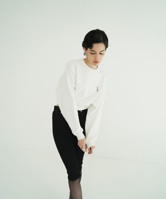 LOGO SHORT SWEAT TOPS 19105ー1252