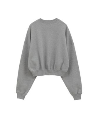 LOGO SHORT SWEAT TOPS 19105ー1252