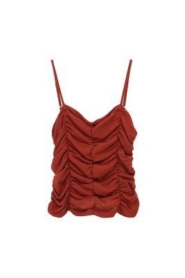 SHIRRING CAMI TOPS 19105－1272