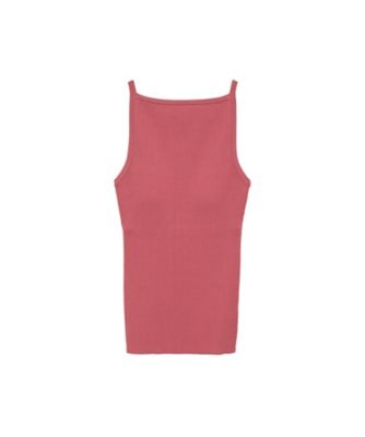 CLANE BOAT NECK BACK OPEN KNIT TOPS ピンク BOAT NECK BACK OPEN KNIT TOPS（ニット/セーター）｜CLANE