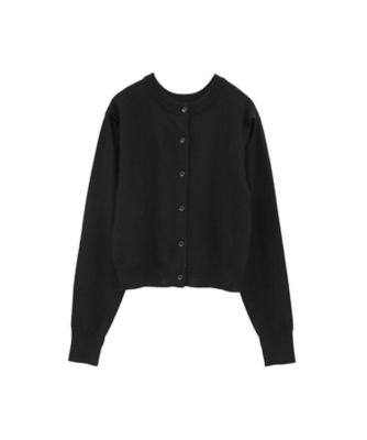CLANE (Women)/クラネ ARRANGE KNIT TOPS 19106ー2092 BLACK トップス【三越伊勢丹/公式】