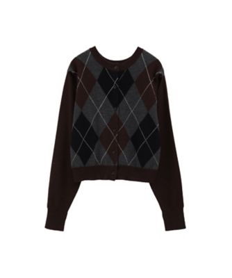 CLANE (Women)/クラネ ARRANGE KNIT TOPS 19106ー2092 BROWN トップス【三越伊勢丹/公式】