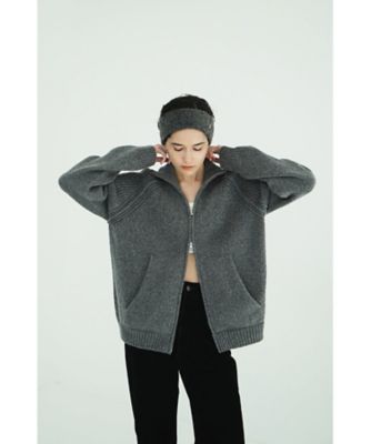 POCKET ZIP KNIT TOPS 19106ー2292 | CLANE