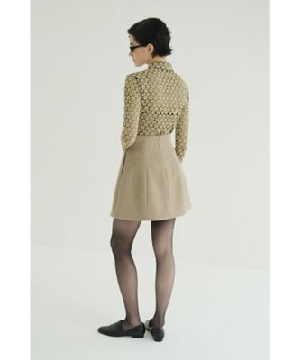 CONSTRUCTIVE MINI SKIRT ベージュ CONSTRUCTIVE MINI SKIRT 19109ー6062