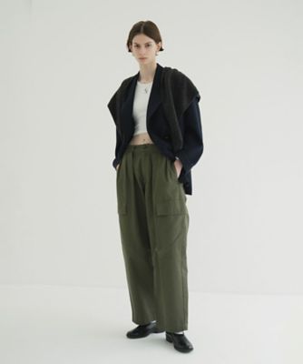 ＜CLANE (Women)＞ＷＩＤＥ　ＴＵＣＫ　ＷＯＲＫ　ＰＡＮＴＳ　１９１１０ー７１７２