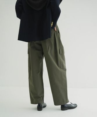 WIDE TUCK WORK PANTS 19110ー7172