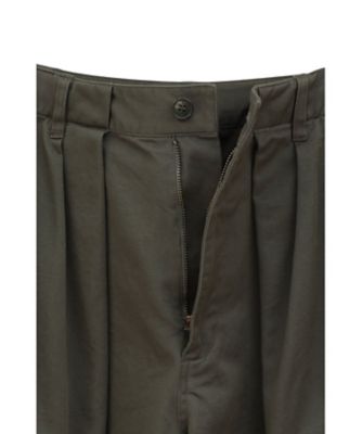 WIDE TUCK WORK PANTS 19110ー7172