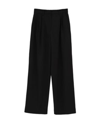 BASIC TUCK PANTS 19110ー7202 | CLANE (Women