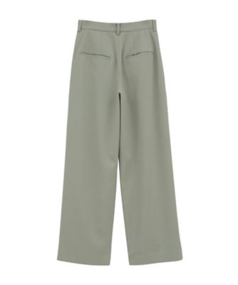 BASIC TUCK PANTS 19110ー7202 | CLANE