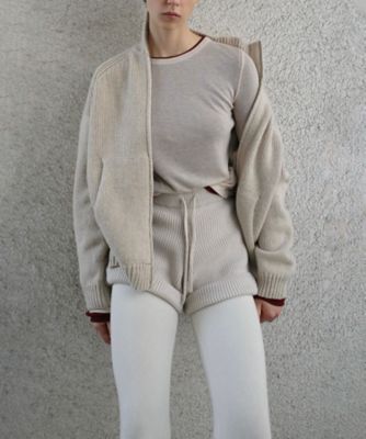 ＜CLANE (Women)＞ＫＮＩＴ　ＳＨＯＲＴ　ＰＡＮＴＳ　１９１１０ー７２８２