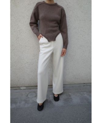 HIGH WAIST WIDE PANTS 19110ー7322