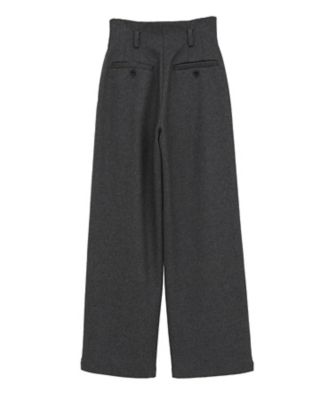 HIGH WAIST WIDE PANTS 19110ー7322