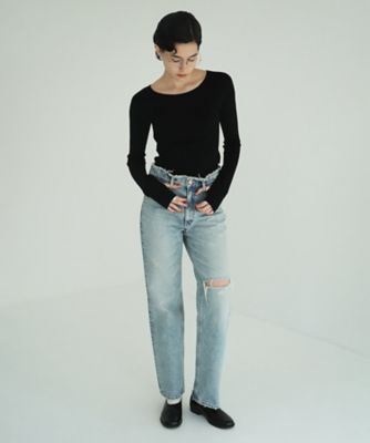 ＜CLANE (Women)＞ＣＲＡＳＨ　ＤＥＮＩＭ　ＰＡＮＴＳ　１９１１１ー７２１２