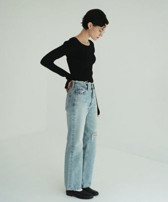 CRASH DENIM PANTS 19111ー7212 | CLANE