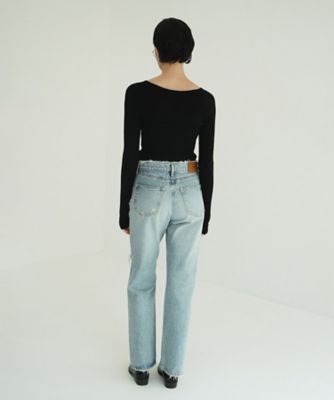 CRASH DENIM PANTS 19111ー7212 | CLANE
