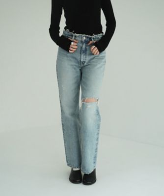 CRASH DENIM PANTS 19111ー7212 | CLANE