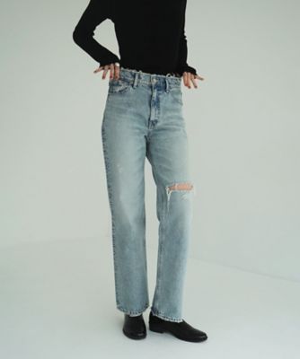 【新品未使用】CLANE CRASH DENIM PANTS CLANE]CRASH DENIM PANTS/BLUE(17111-7302) – R&Co.