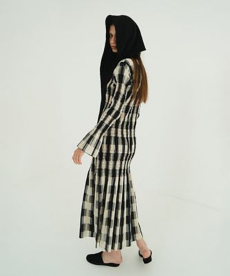 CLANE SHIRRING LONG ONEPIECE クラネ SHIRRING LONG ONEPIECE｜DRESS(ドレス)｜CLANE OFFICIAL ONLINE