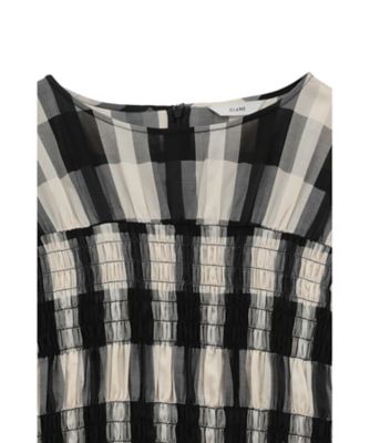 SHIRRING LONG ONEPIECE 19112ー