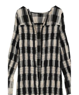 CLANE SHIRRING LONG ONEPIECE クラネ SHIRRING LONG ONEPIECE 19112ー