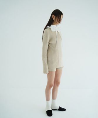 W FACE KNIT MINI ONEPIECE 19112ー