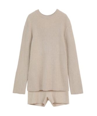 W FACE KNIT MINI ONEPIECE 19112ー