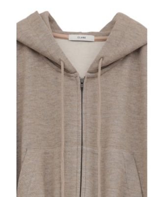 CLANE HOODED SWEAT ALL IN ONE BEIGE 1番 HOODED SWEAT ALL IN ONE 19112ー5282