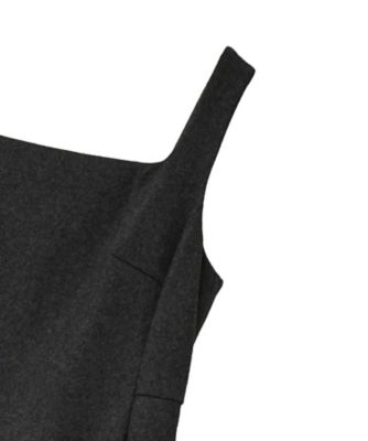 SQUARE NECK STRAIGHT ONE PIECE