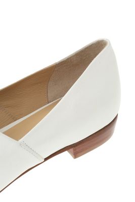 靴 CLANE SIDE CUT STACKED HEEL FLAT SHOES SIDE CUT STACKED HEEL FLAT SHOES（パンプス）｜CLANE（クラネ）の