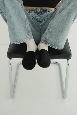 CLANE (Women)/クラネ ＶＥＬＯＵＲ　ＦＬＡＴ　ＭＵＬＥＳ　１９１１５－８５３２