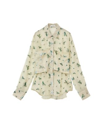 FLOWER OPAL BISTIER SHIRTS 19122