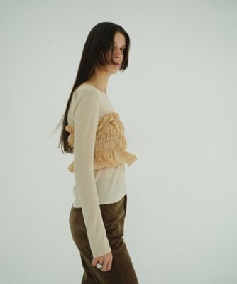 BUSTIER SET TOPS 19122ー4132 | CLANE