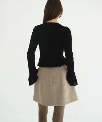 SHIRRING DESIGN BLOUSE 19122ー4142