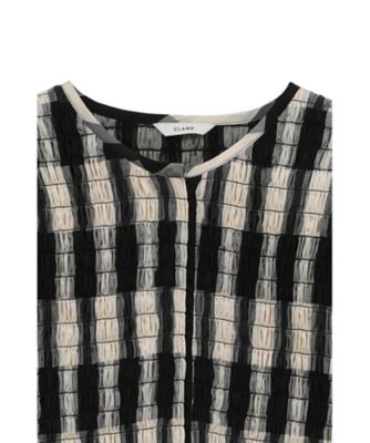 SHIRRING DESIGN BLOUSE 19122ー