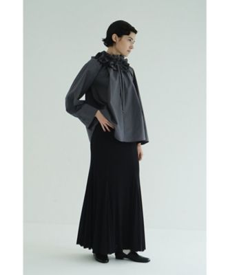 CLANE RUFFLE NECK BLOUSE クラネ RUFFLE NECK BLOUSE｜TOPS(トップス)｜CLANE OFFICIAL ONLINE STORE