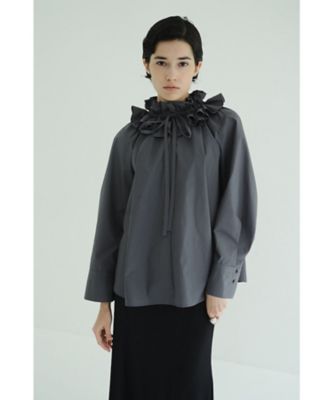 CLANE RUFFLE NECK BLOUSE クラネ RUFFLE NECK BLOUSE（シャツ/ブラウス）｜CLANE（クラネ）の