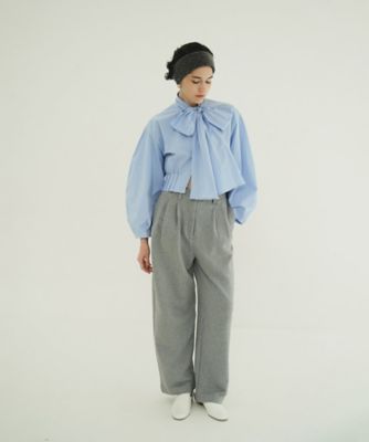 RIBBON ZIP SHIRTS 19122ー4232 | CLANE