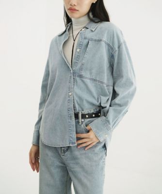 ＜CLANE (Women)＞ＣＯＭＰＡＣＴ　ＤＥＮＩＭ　ＳＨＩＲＴＳ　１９１２２ー４２８２