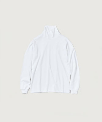 ＜AURALEE (Men)＞カットソー　ＬＵＳＴＥＲ　ＰＬＡＩＴＩＮＧ　ＨＩ　ＮＥＣＫ　Ｌ／Ｓ　ＴＥＥ　Ａ００Ｐ０３ＧＴ