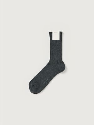 AURALEE (Women)/オーラリー ＣＯＴＴＯＮ　ＣＡＳＨＭＥＲＥ　ＬＯＷ　ＧＡＵＧＥ　ＳＯＣＫＳ　Ａ００Ｓ０１ＳＸ－Ｗ　