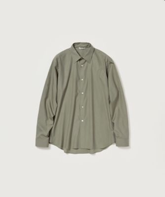 シャツ ＊WASHED FINX TWILL SHIRT