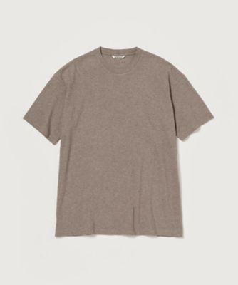 ＜AURALEE (Men)＞Ｔシャツ　＊ＳＥＡＭＬＥＳＳ　ＣＲＥＷ　ＮＥＣＫ　ＴＥＥ　Ａ００Ｔ０１ＳＴ